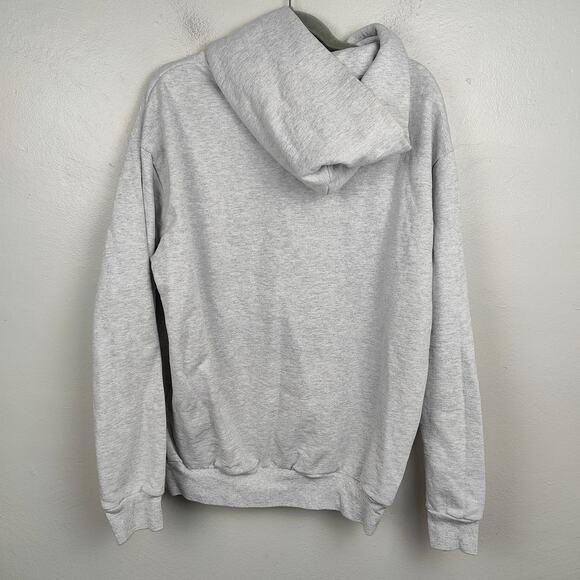 Bricks & Wood Support Your Homies Hoodie Mens Large Gray Heather Sweatshirt - Picture 6 of 7
